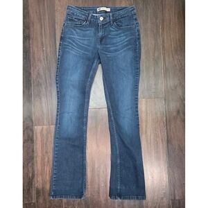 Levis Legging Jeans Womens 27x30 1/2 Med Wash Blue Skinny Stretch Denim Pants